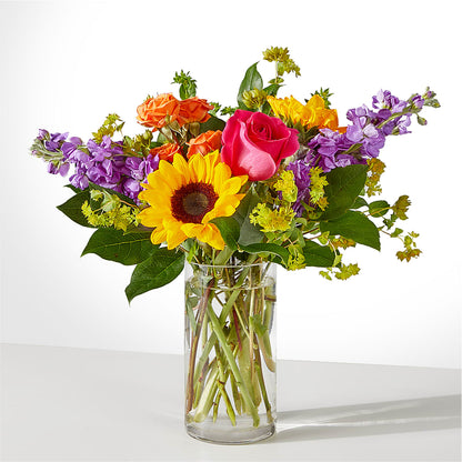 Vibrant Greetings Bouquet –  Bird Of Paradise Flowers, Bristol PA