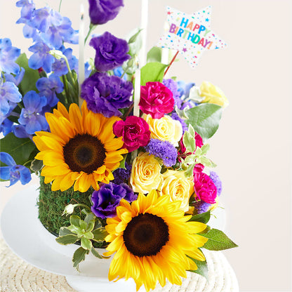 Star of the Day Floral Cake –  Bird Of Paradise Flowers, Bristol PA