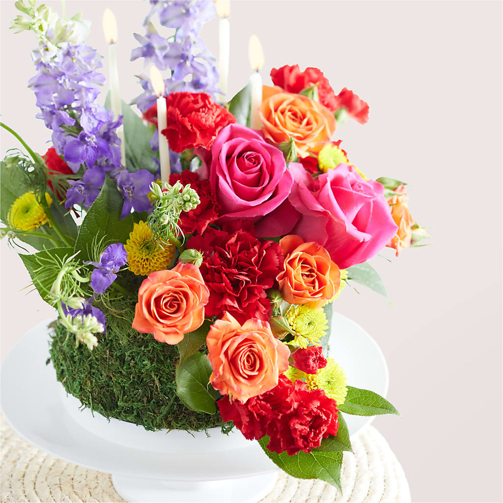 Best Year Yet Floral Cake –  Bird Of Paradise Flowers, Bristol PA