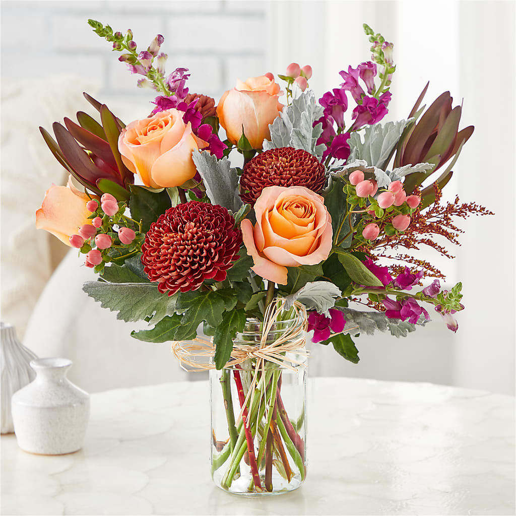 Moody Hues Bouquet –  Bird Of Paradise Flowers, Bristol PA