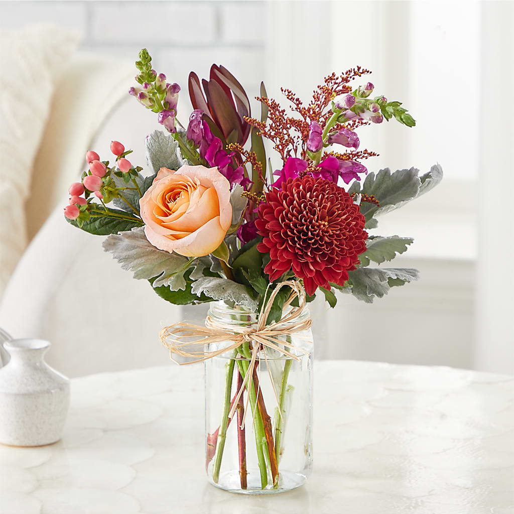 Moody Hues Bouquet –  Bird Of Paradise Flowers, Bristol PA