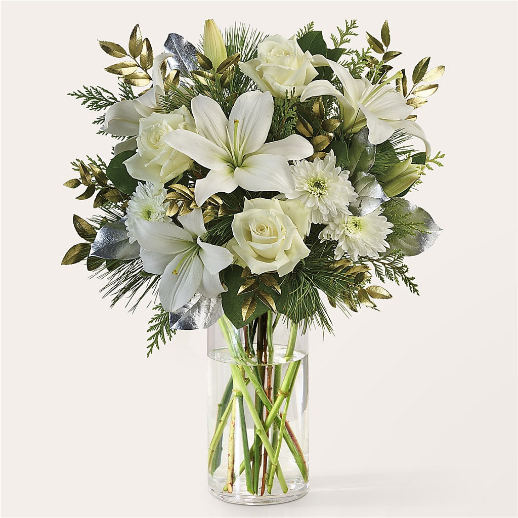 Wintry Mix Bouquet –  Bird Of Paradise Flowers, Bristol PA