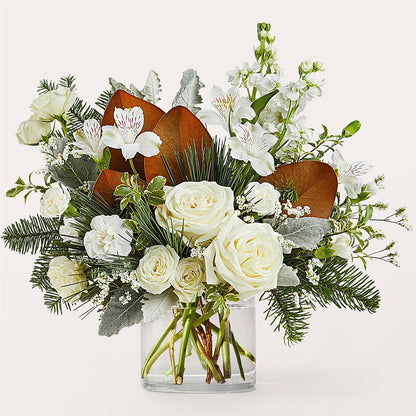 Fresh Snowfall Bouquet –  Bird Of Paradise Flowers, Bristol PA
