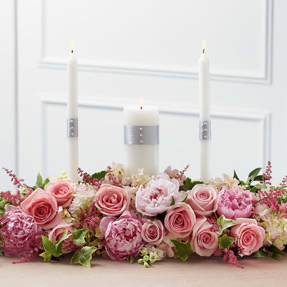 Worldwide Romance Unity Candle Arrangement –  Bird Of Paradise Flowers, Bristol PA