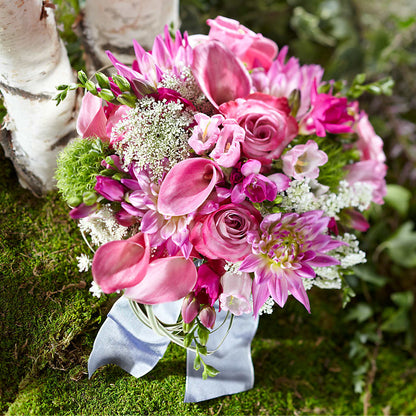 Pink Profusion Bouquet –  Bird Of Paradise Flowers, Bristol PA