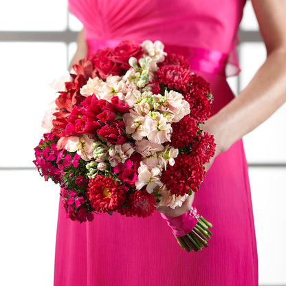 Pink Effervescence Bouquet –  Bird Of Paradise Flowers, Bristol PA