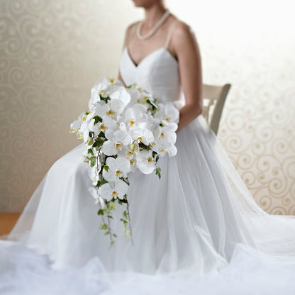 Classic White Bouquet –  Bird Of Paradise Flowers, Bristol PA