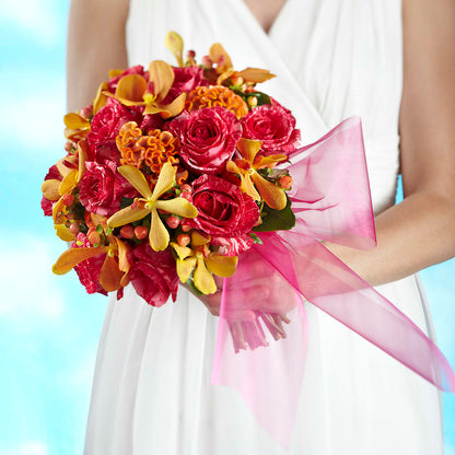 Brilliant Shades of Love Bouquet –  Bird Of Paradise Flowers, Bristol PA