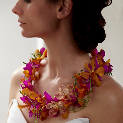 My Sweet Love Floral Necklace –  Bird Of Paradise Flowers, Bristol PA