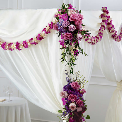 Color & Light Chuppah Decor –  Bird Of Paradise Flowers, Bristol PA