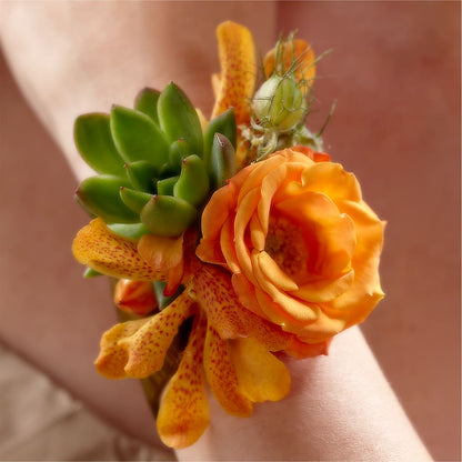 Irresistible Love Wrist Corsage –  Bird Of Paradise Flowers, Bristol PA