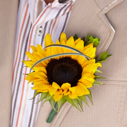 Free Spirit Boutonniere –  Bird Of Paradise Flowers, Bristol PA