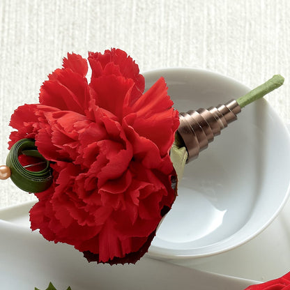 Red Carnation Boutonniere –  Bird Of Paradise Flowers, Bristol PA