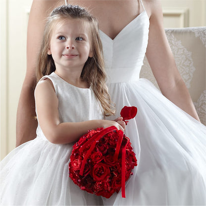 Pure at Heart Flower Girl Arrangement –  Bird Of Paradise Flowers, Bristol PA