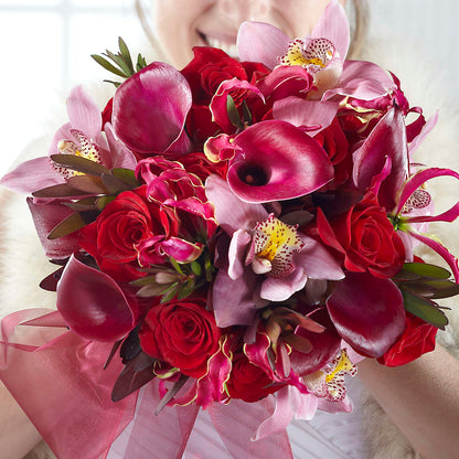 Heart of Hearts Bouquet –  Bird Of Paradise Flowers, Bristol PA