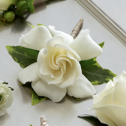 Gardenia Boutonniere –  Bird Of Paradise Flowers, Bristol PA