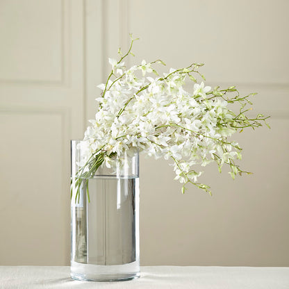 White Dendrobium Bouquet –  Bird Of Paradise Flowers, Bristol PA